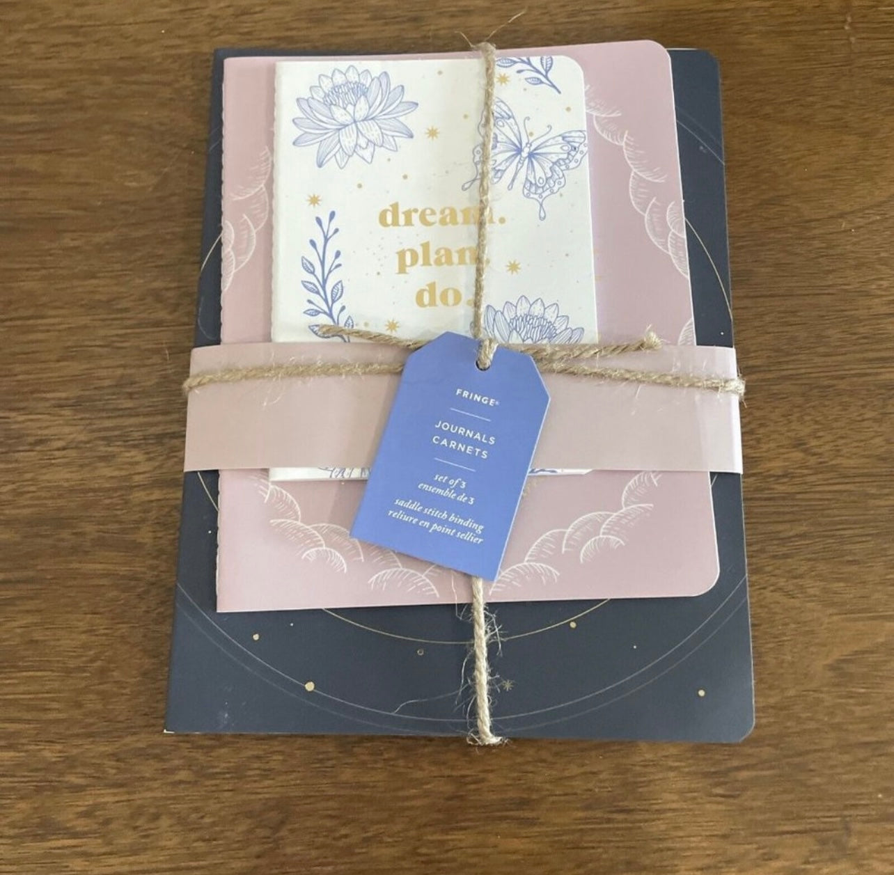 DREAM PLAN DO- saddle stitch binding notepad