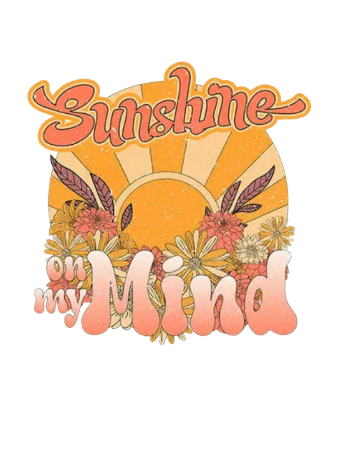 Sunshine On My Mind Natural Ivory T-Shirt