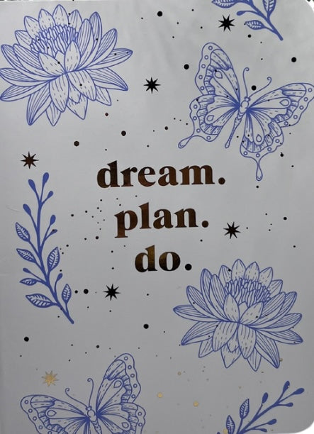 DREAM PLAN DO- saddle stitch binding notepad