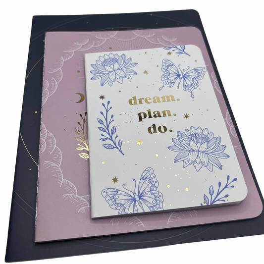 DREAM PLAN DO- saddle stitch binding notepad
