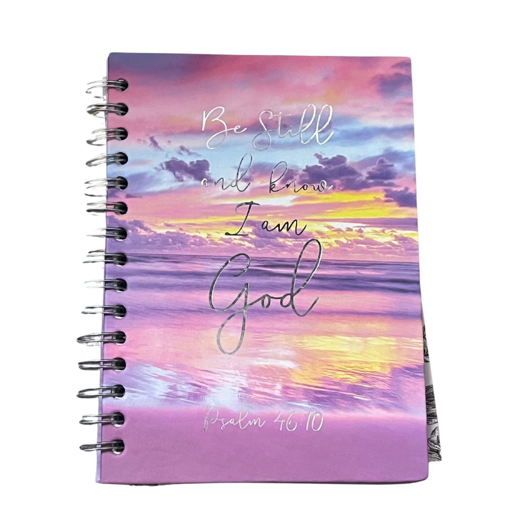 With God all things are possible- spiral bound notebook