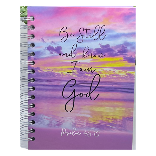 With God all things are possible- spiral bound notebook