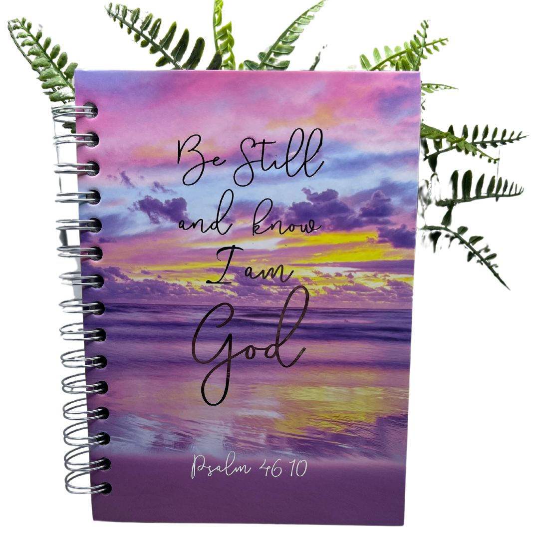 With God all things are possible- spiral bound notebook