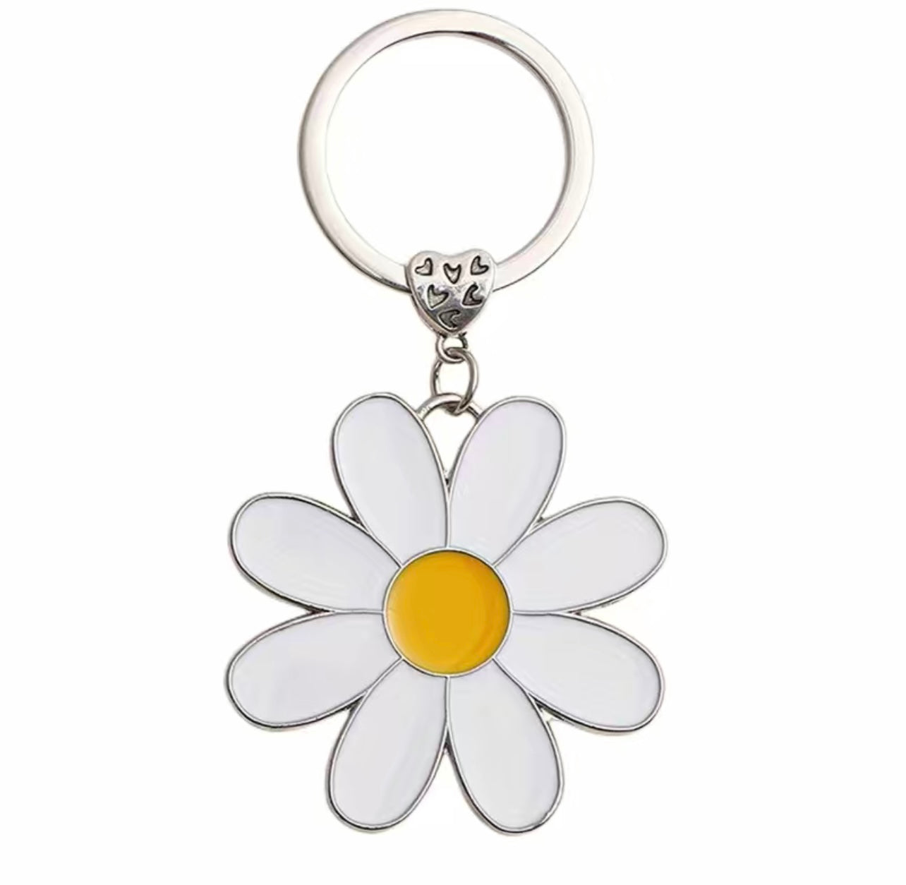 DAISY FLOWER KEYCHAIN