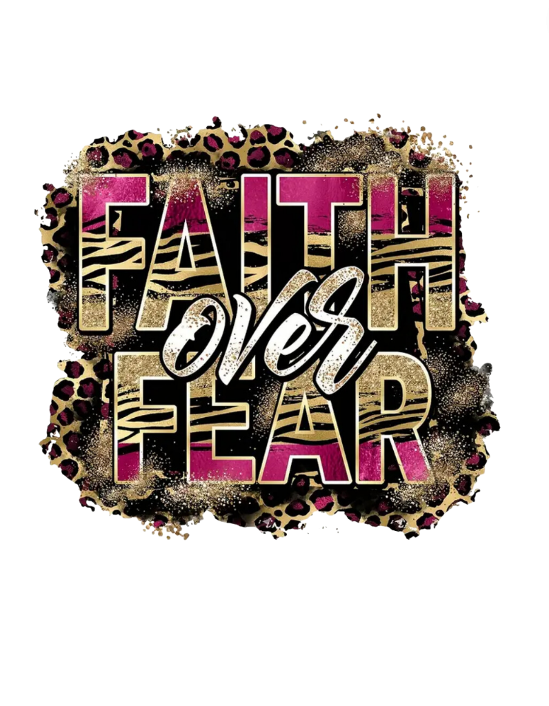 Faith Over Fear White T-Shirt